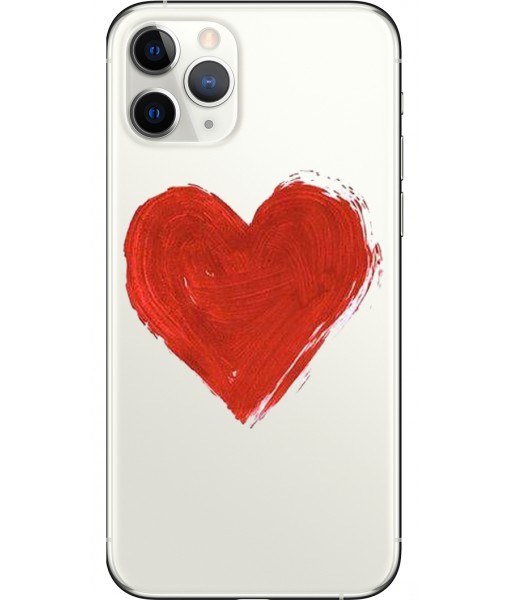 Husa iPhone 13 Pro Max, Silicon Premium, BIG HEART